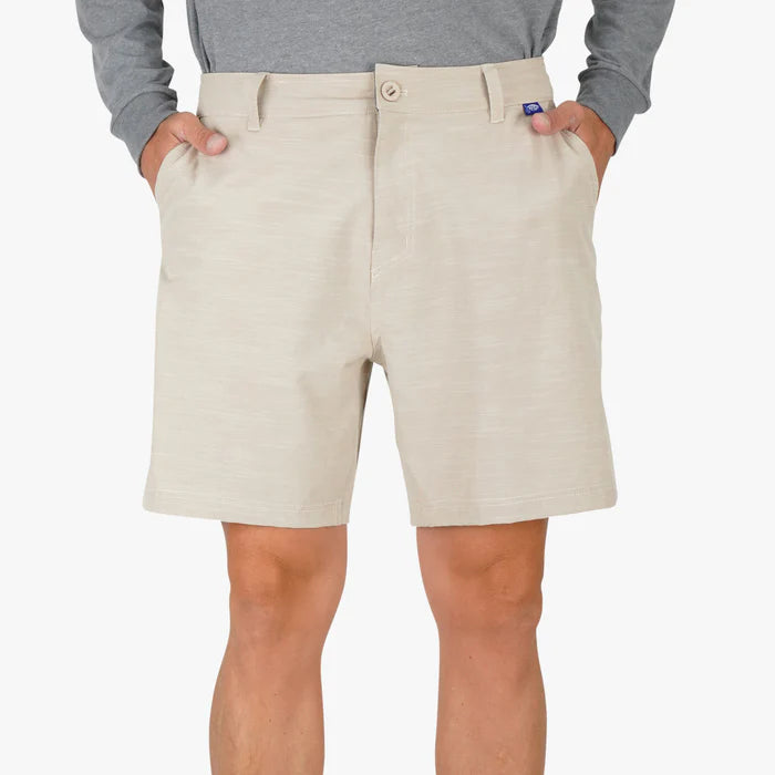 Short Aftco 365 Hybrid Chino Fishing - Ecru