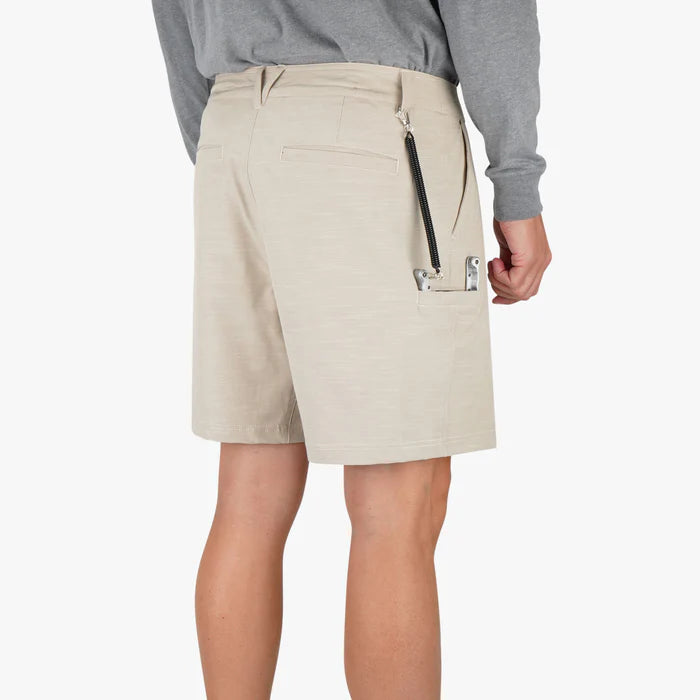 Short Aftco 365 Hybrid Chino Fishing - Ecru