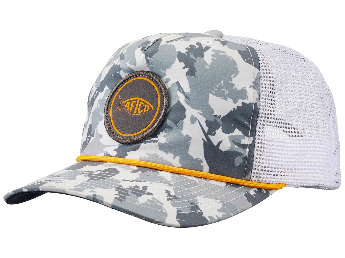 Gorra AFTCO Big 3 Trucker - Gray Gander Camo
