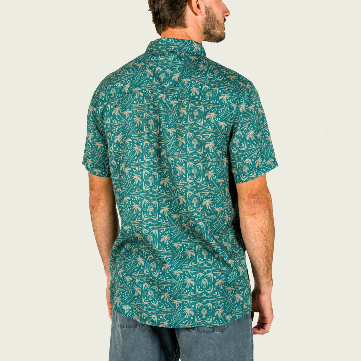 Camisa Marsh Wear Hagood Shortsleeve Shirt - Antique Green