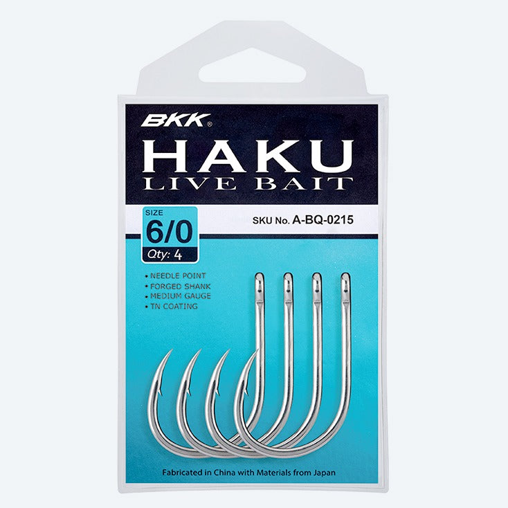 Anzuelo BKK Haku Live Bait