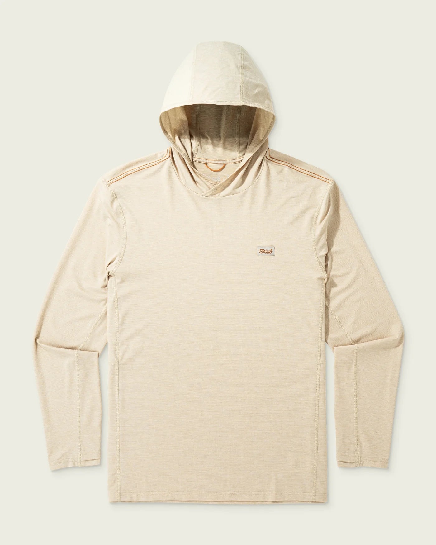 Playera Marsh Wear Style MWK3010 High Noon Tech Hoodie - New Wheat Heather