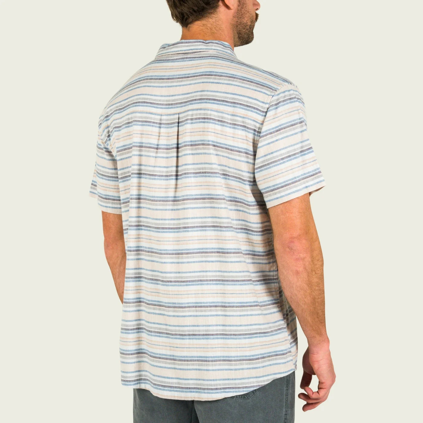 Camisa Marsh Wear Style MWW1023 Layday Shortsleeve Button Up -  Blue Heaven