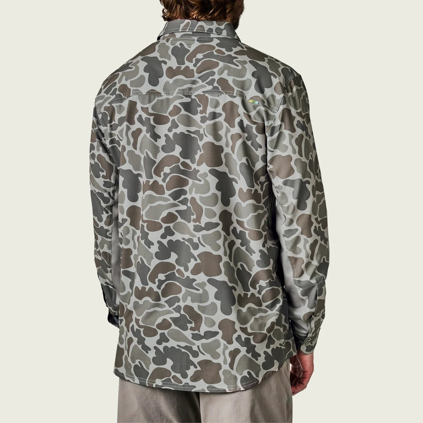 Camisa Marsh Wear Style MWW2022 Lenwood Hagood Longsleeve Shirt - Dark Green Mallard Camo