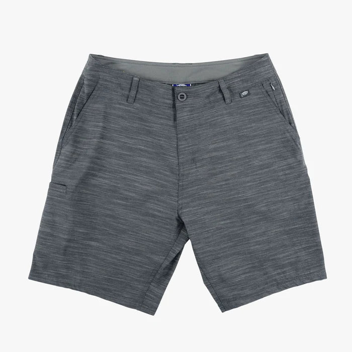 Short Aftco 365 Hybrid Chino Fishing Shorts - Charcoal