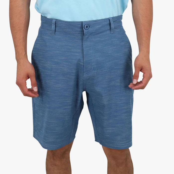 Short Aftco 365 Hybrid Chino Fishing Shorts - Bering Sea