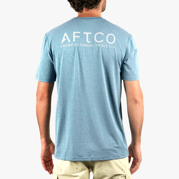 Playera Samurai SS Performance Shirt -Corsair Heather