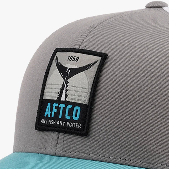 Gorra AFTCO eclipse Trucker Hat - Gray