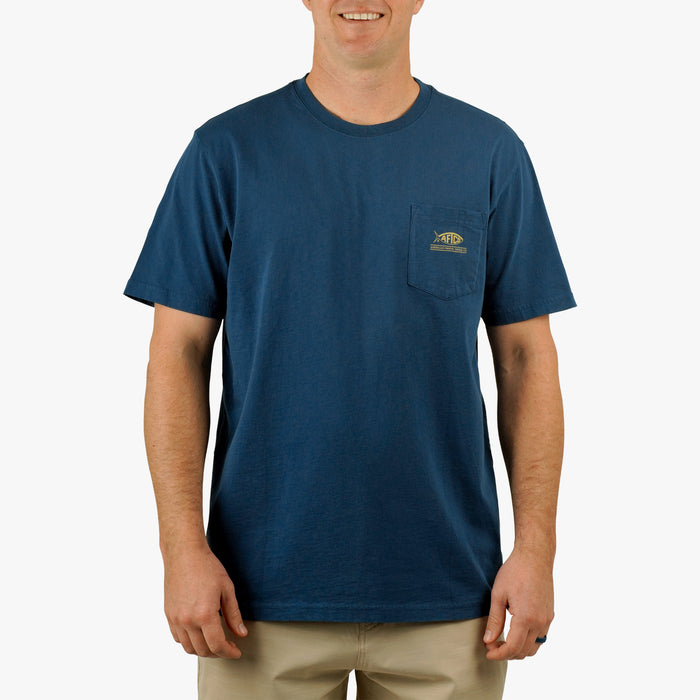 Playera Aftco Sherman SS T-Shirt - Naval