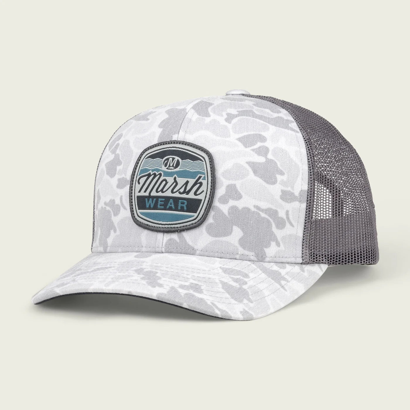 Marsh Wear Badger Hat - Gray Camo