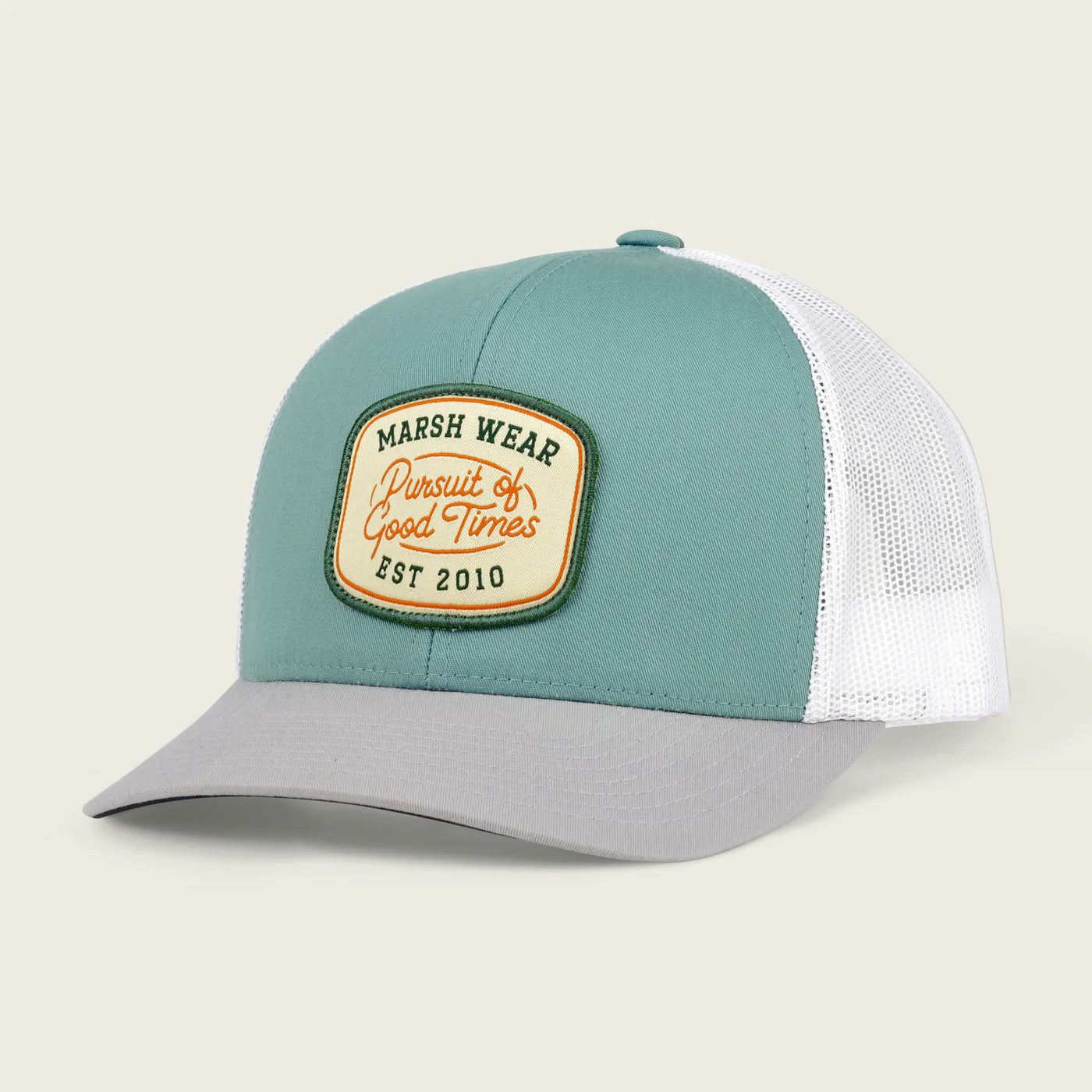 Marsh Wear Pursuit Trucker Hat - Gray