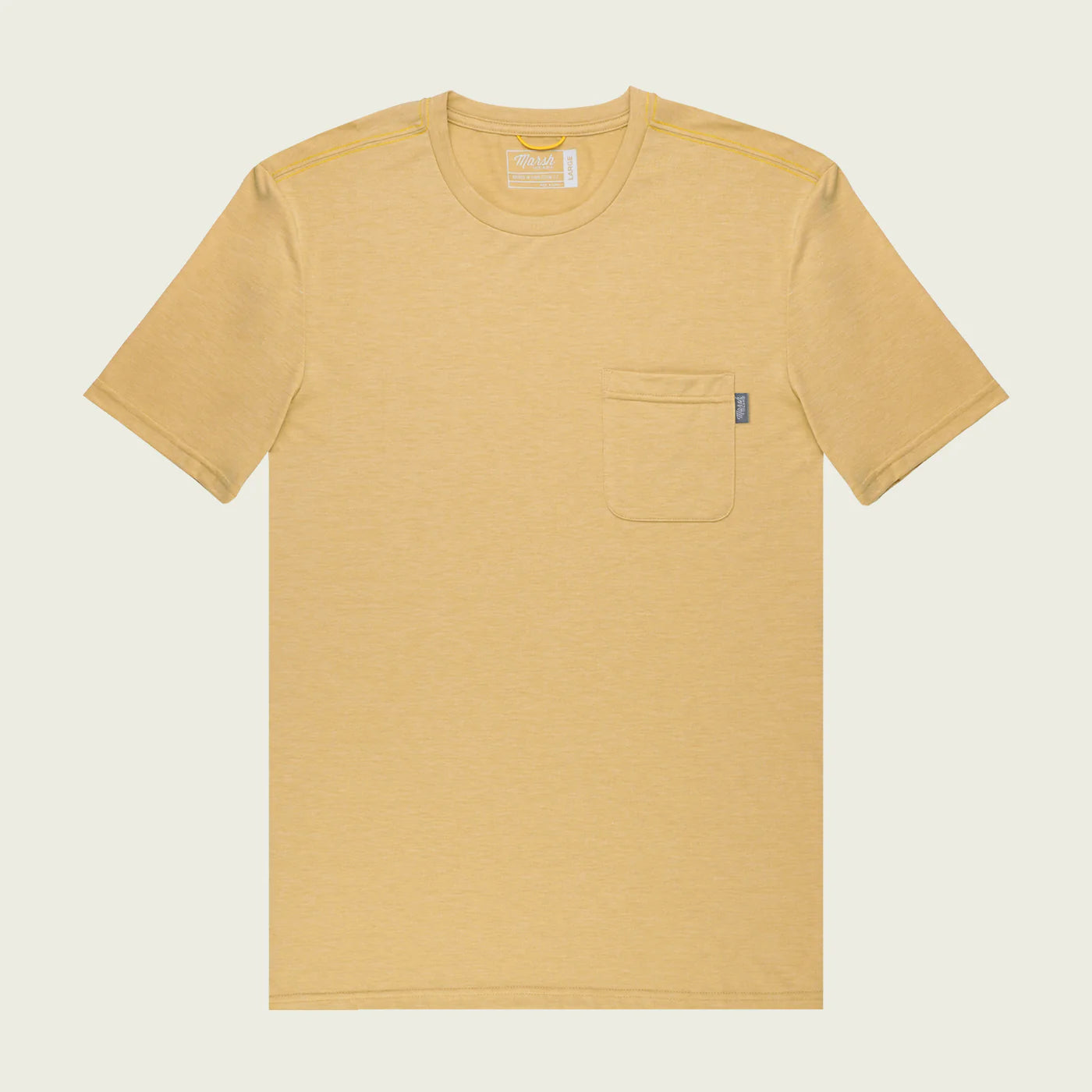 Playera Marsh Wear Buxton Tech Tee - Wheat Heather
