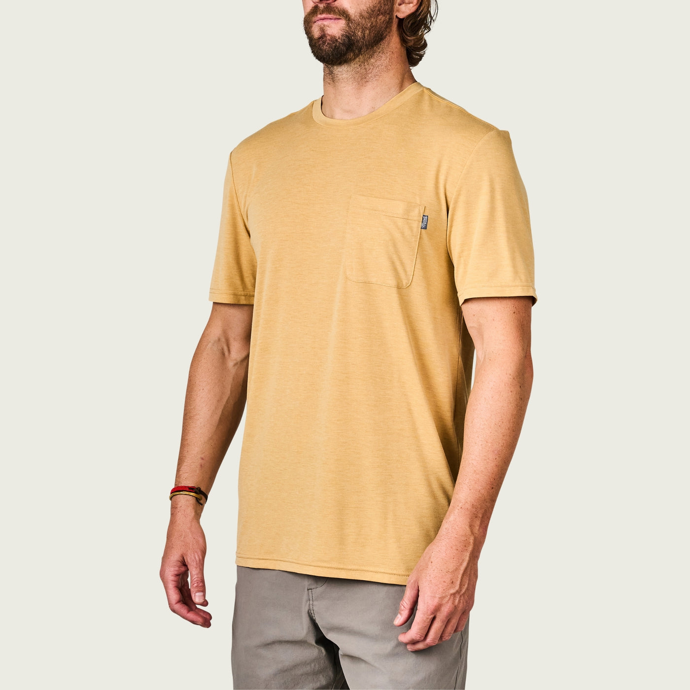 Playera Marsh Wear Buxton Tech Tee - Wheat Heather