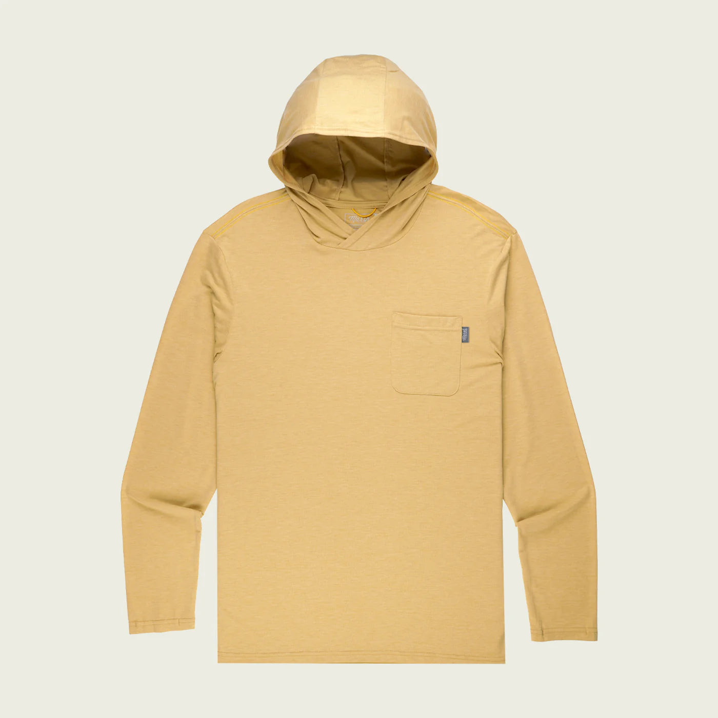 Playera Marsh Wear Buxton Tech Hoodie - Wheat Heather