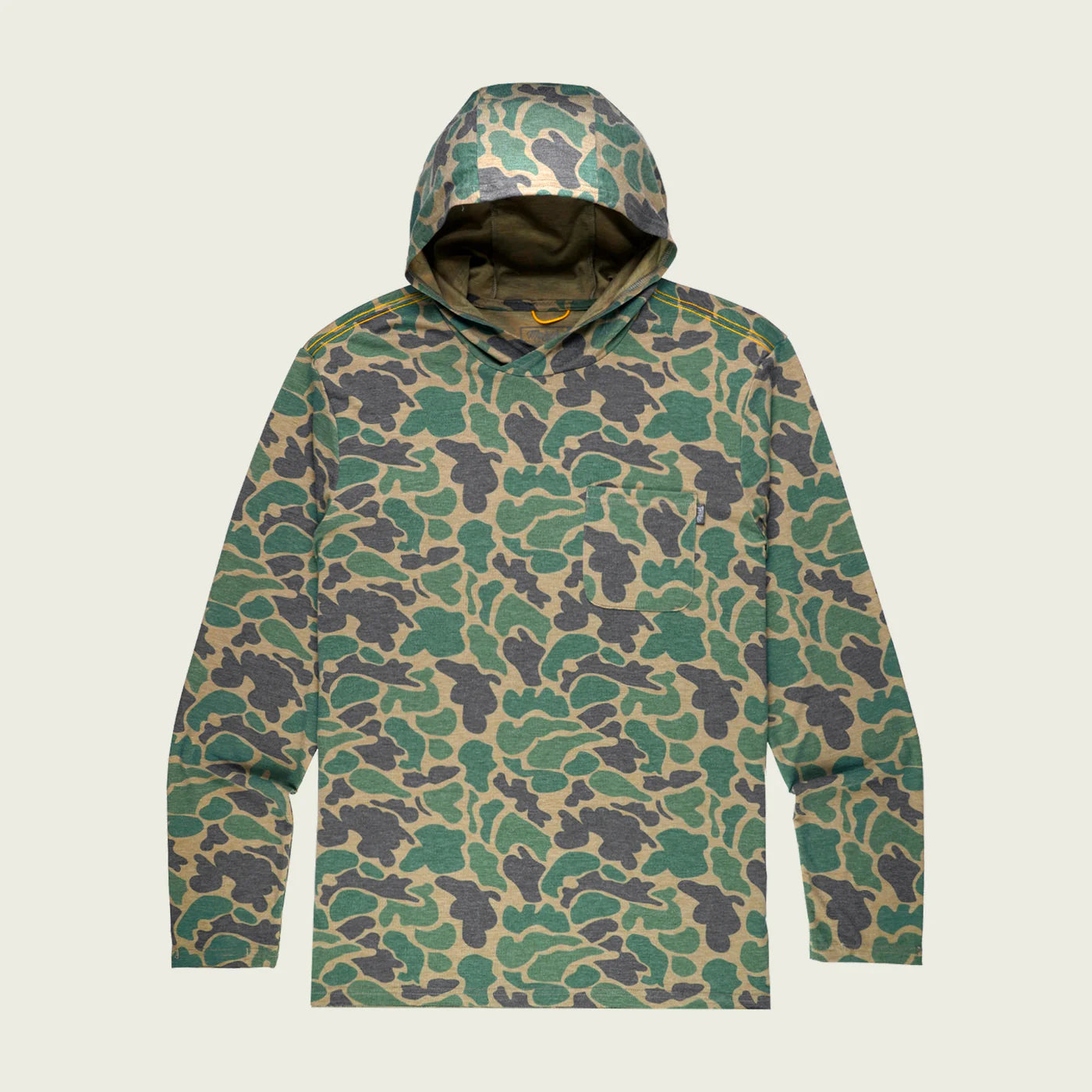 Playera Marsh Wear Buxton Tech Hoodie - Green Mallard Camo