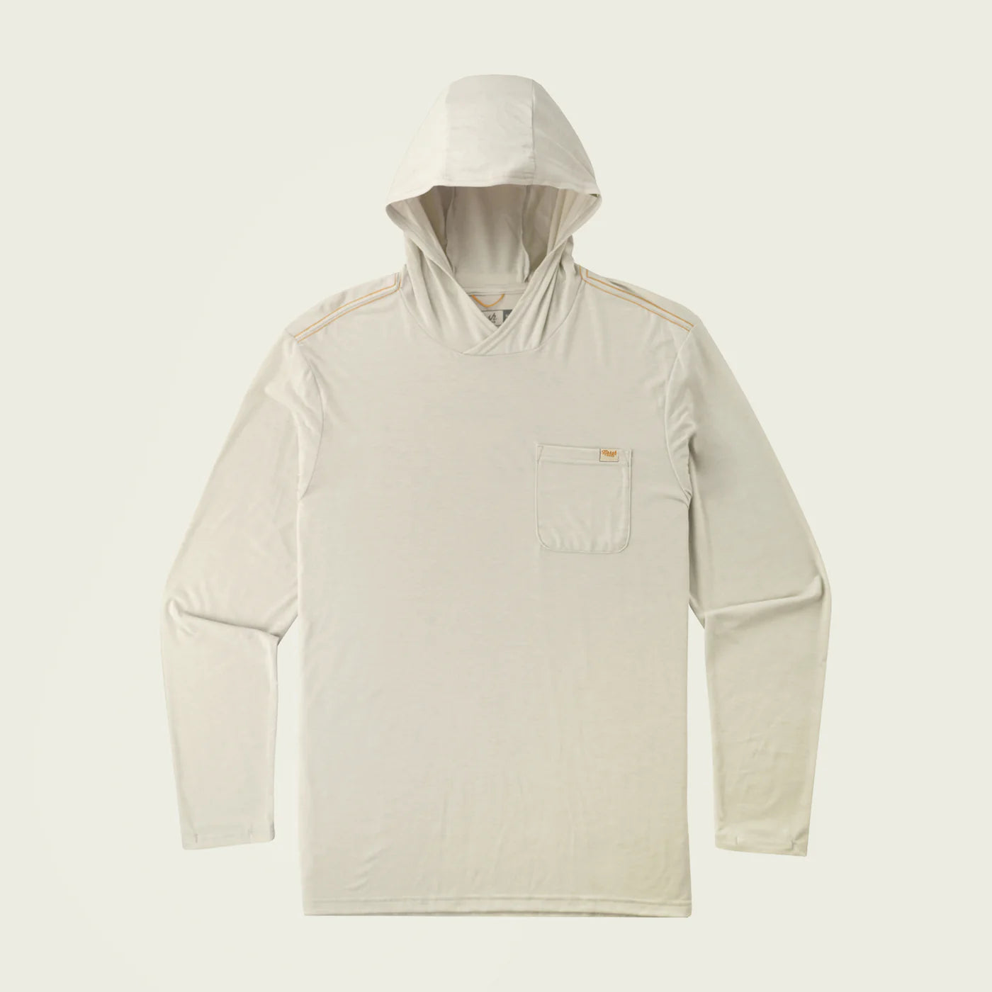 Playera Marsh Wear Buxton Tech Hoodie - Stone Heather