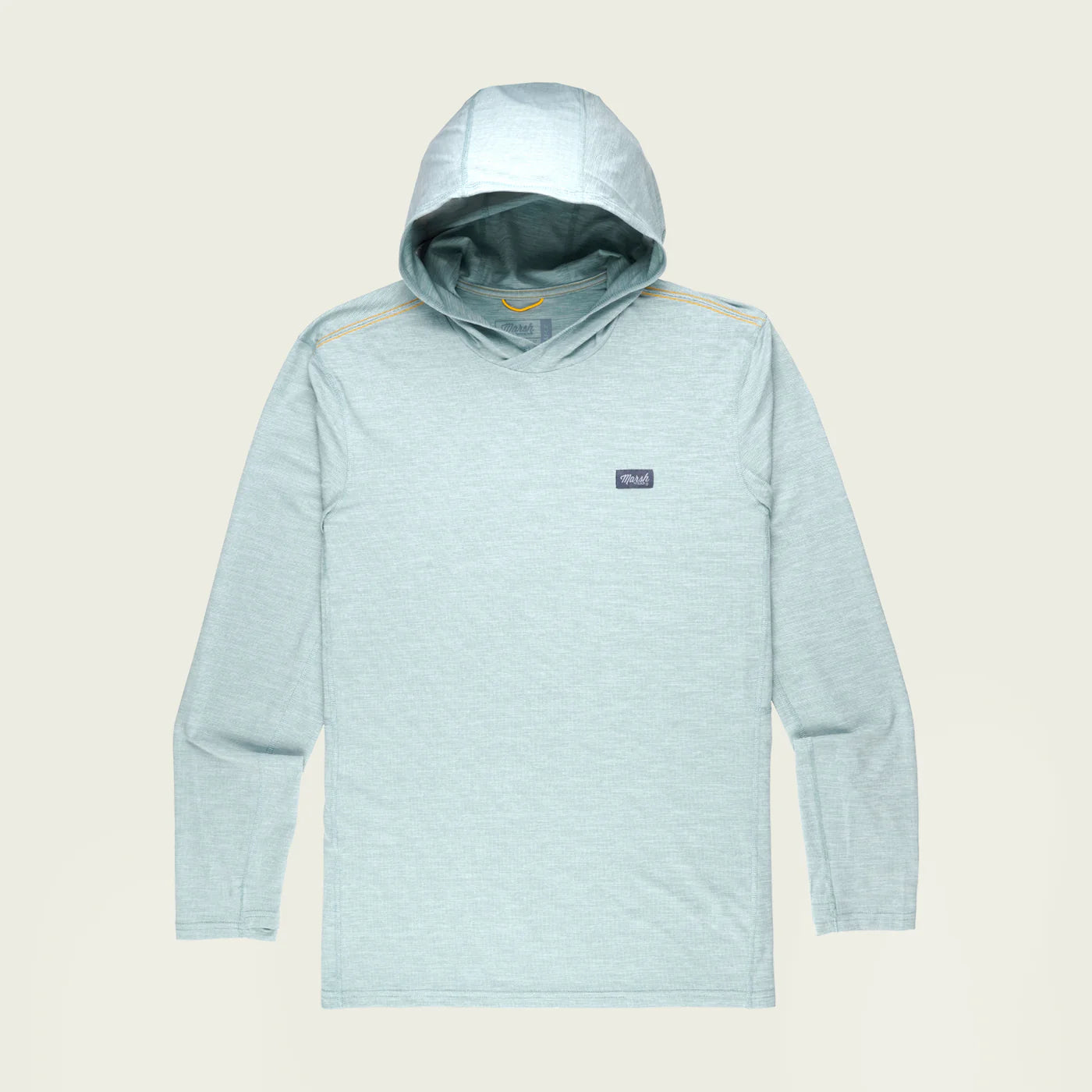 Playera Marsh Wear High Noon Tech Hoodie - Agata Heather