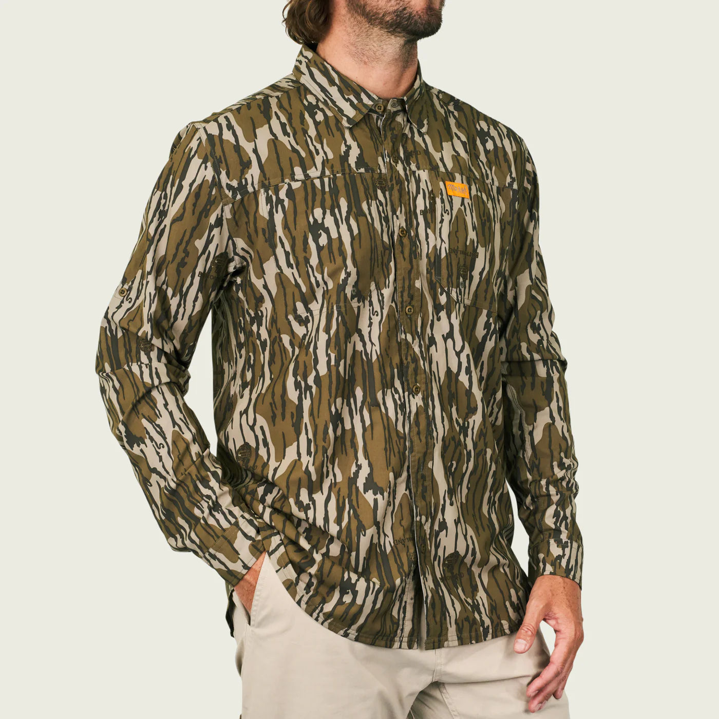 Camisa Marsh Wear Style MWW2021 Lenwood Tech Longsleeve Shirt - Original Bottomland