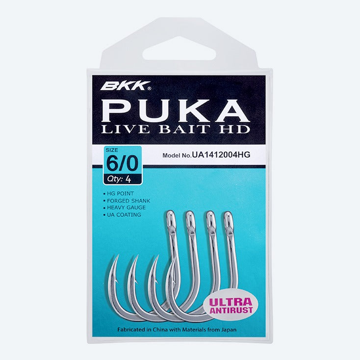 Anzuelo BKK Puka Live Bait HD