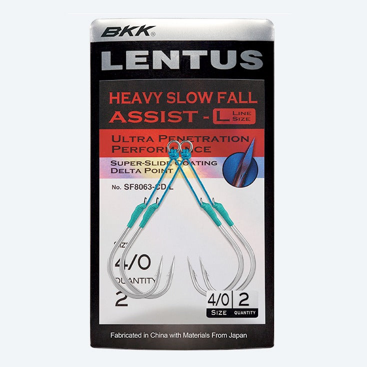 Anzuelo BKK Lentus Heavy Slow Fall Assist - L