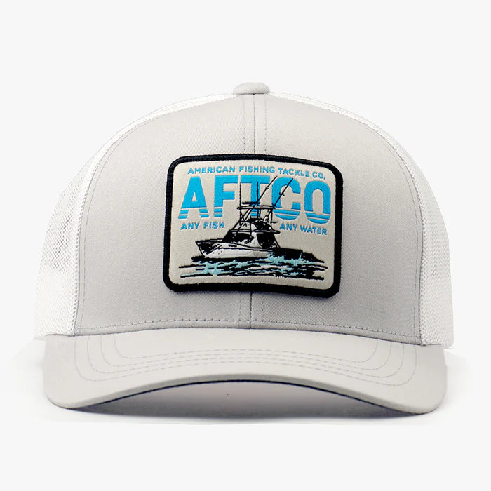 Gorra AFTCO Mixed Bag Trucker - Silver