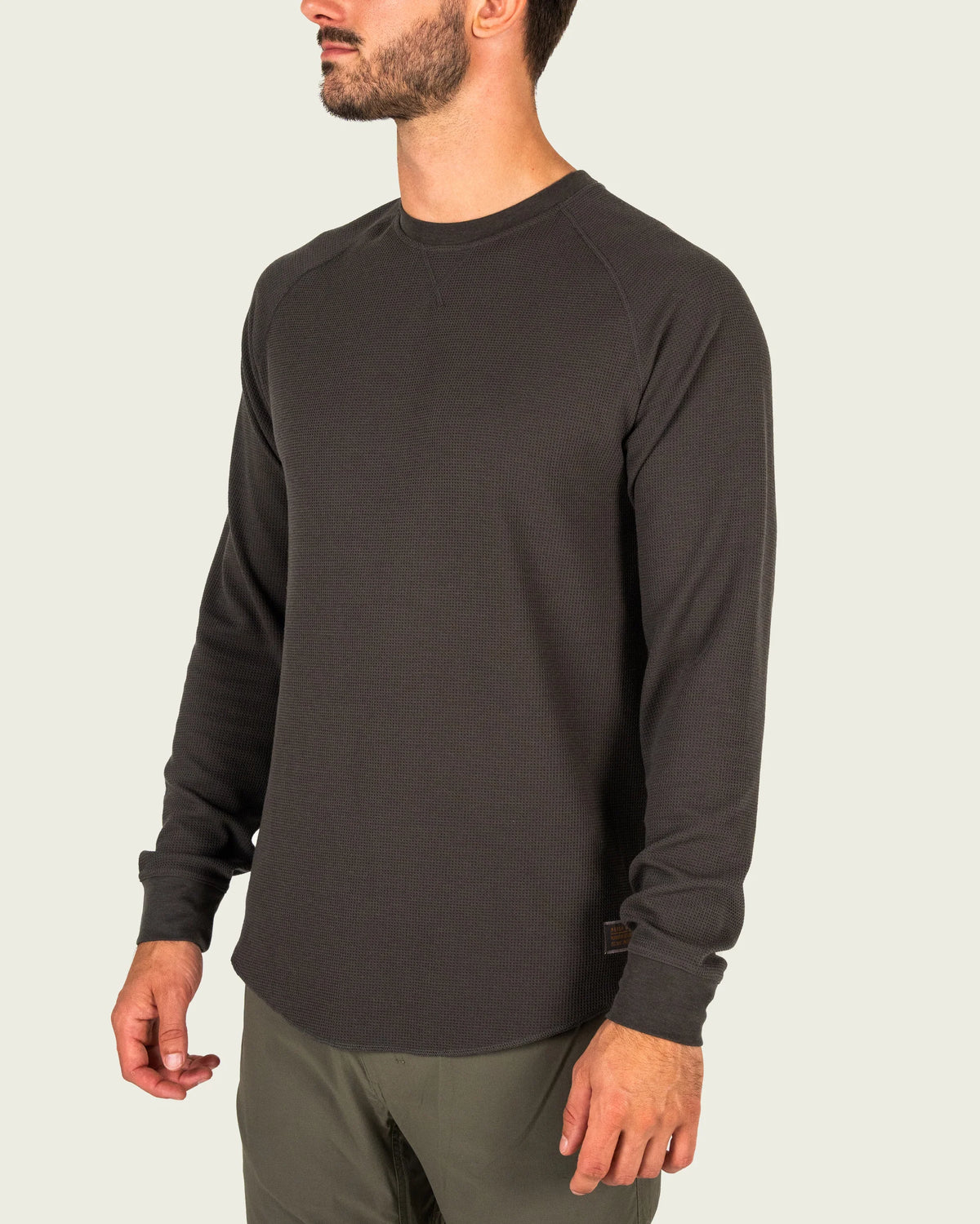 Camisa Marsh Wear Style MWK2047 Surfside Waffle - Raven