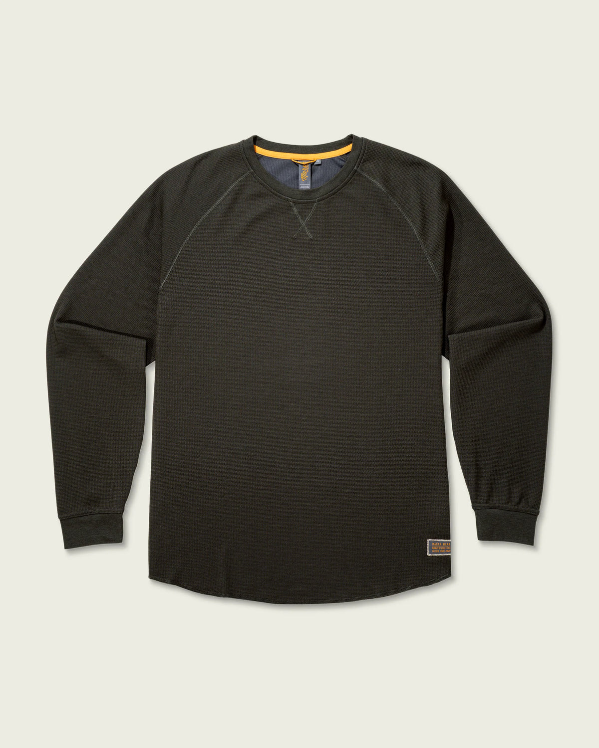 Camisa Marsh Wear Style MWK2047 Surfside Waffle - Raven