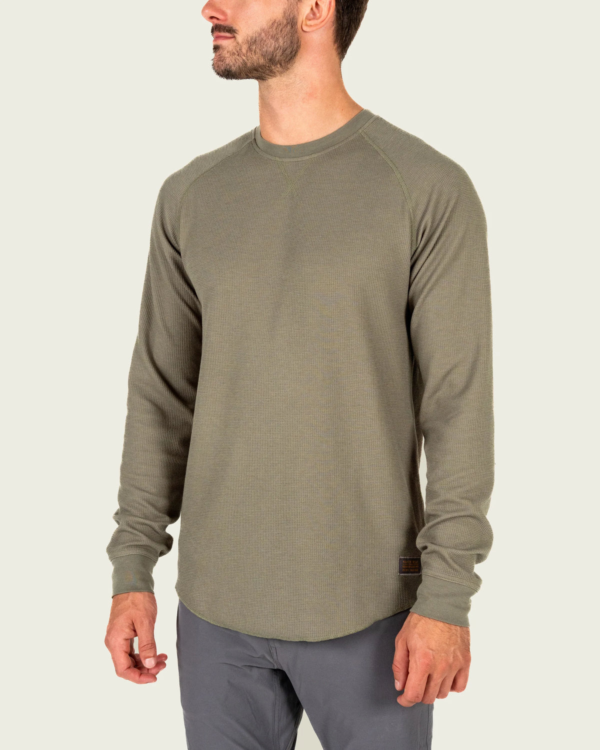 Camisa Marsh Wear Style MWK2047 Surfside Waffle - Sage Brush