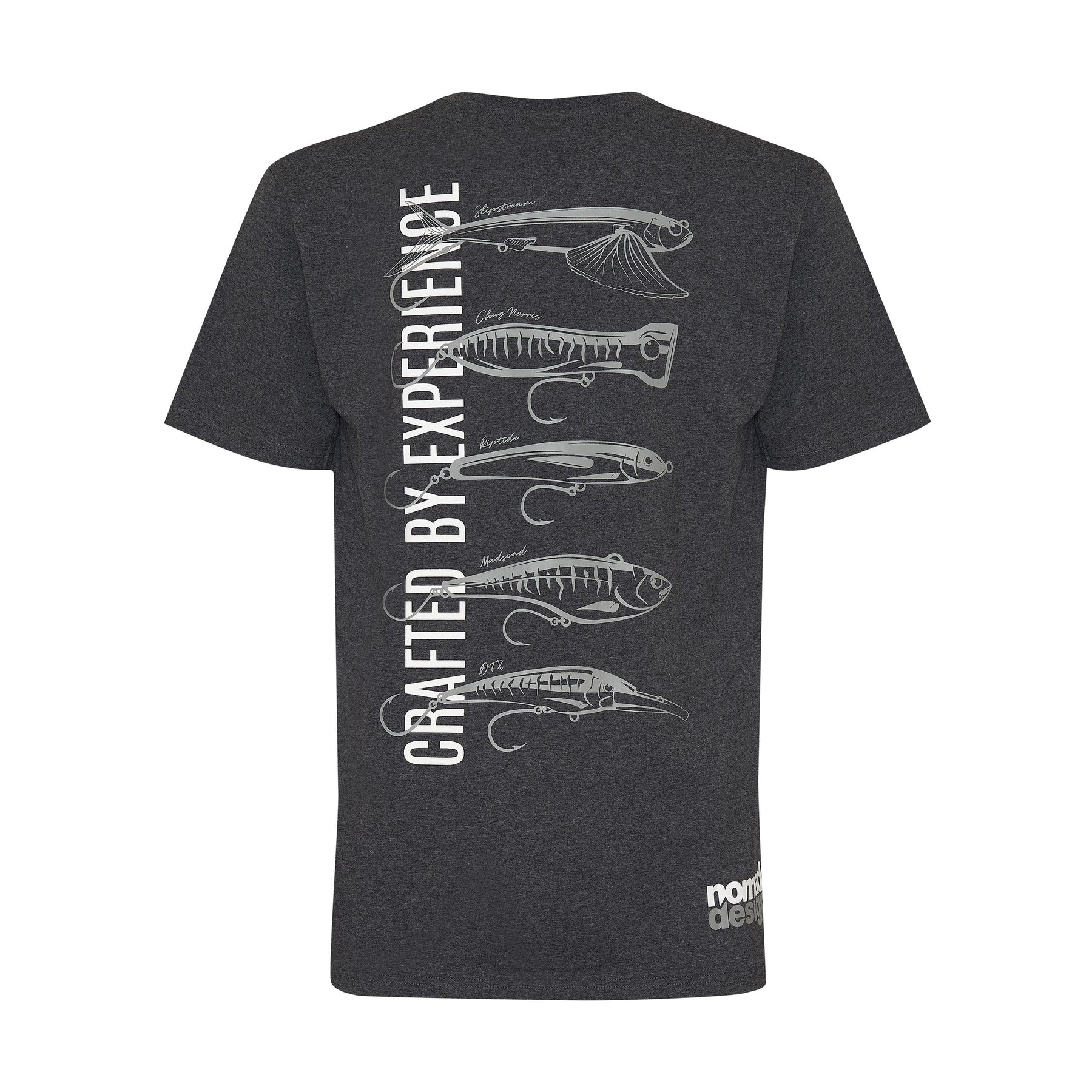 Playera Nomad Design T-Shirt Usual Suspects -  Charcoal Heather