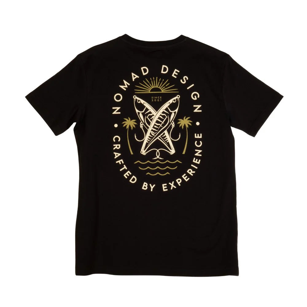 Playera Nomad Design T-Shirt Rise Of The Madscad - Vintage Black