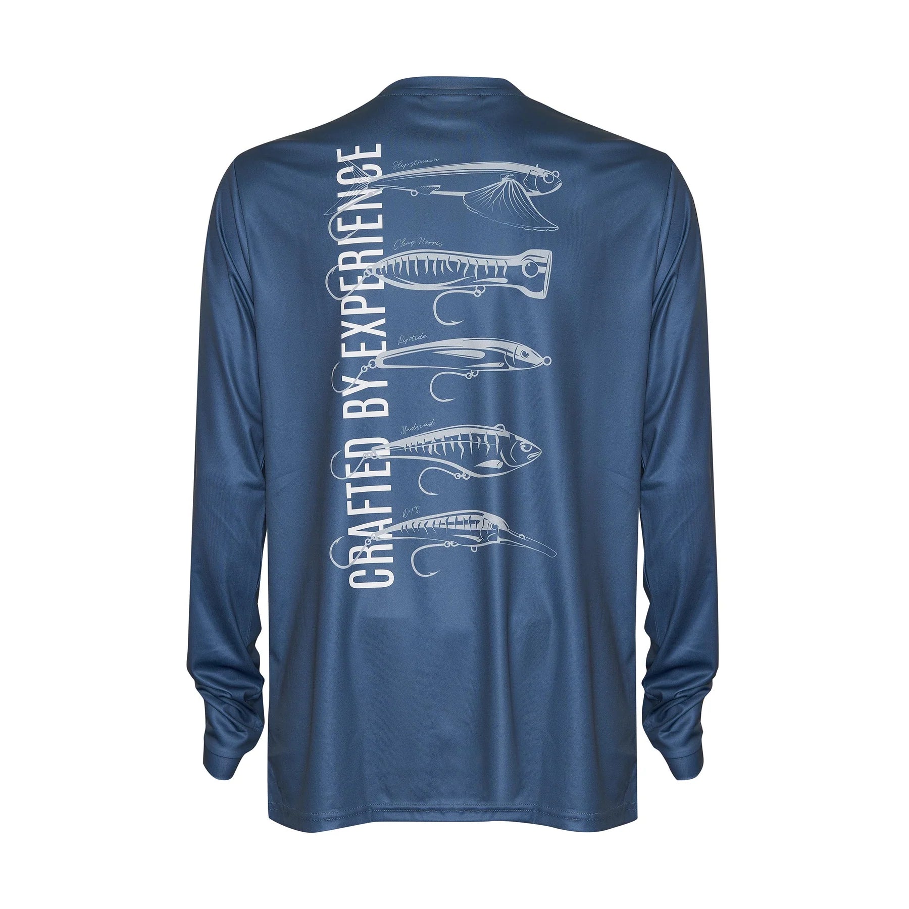 Playera Nomad Design Tech Fishing Shirt - Gunmetal