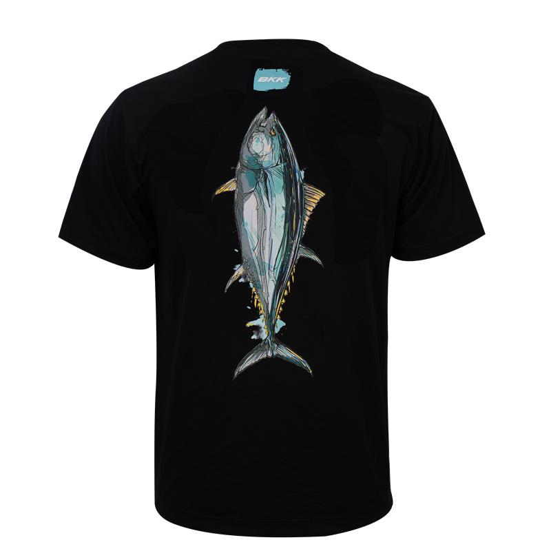 Playera BKK Short Sleeve Casual Shirt Tuna - Black