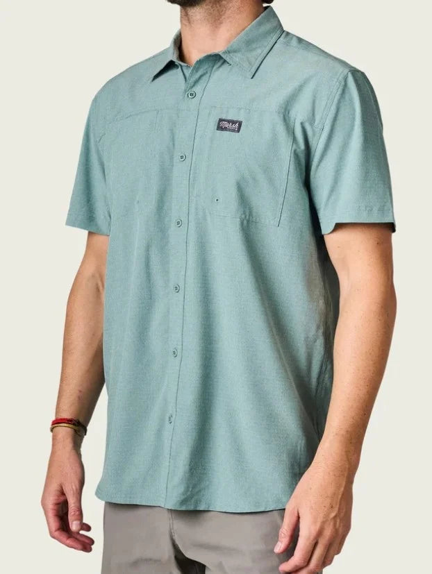 Camisa Marsh Wear Style MWW1015 Lenwood Tech Shortsleeve Shirt - Trellis