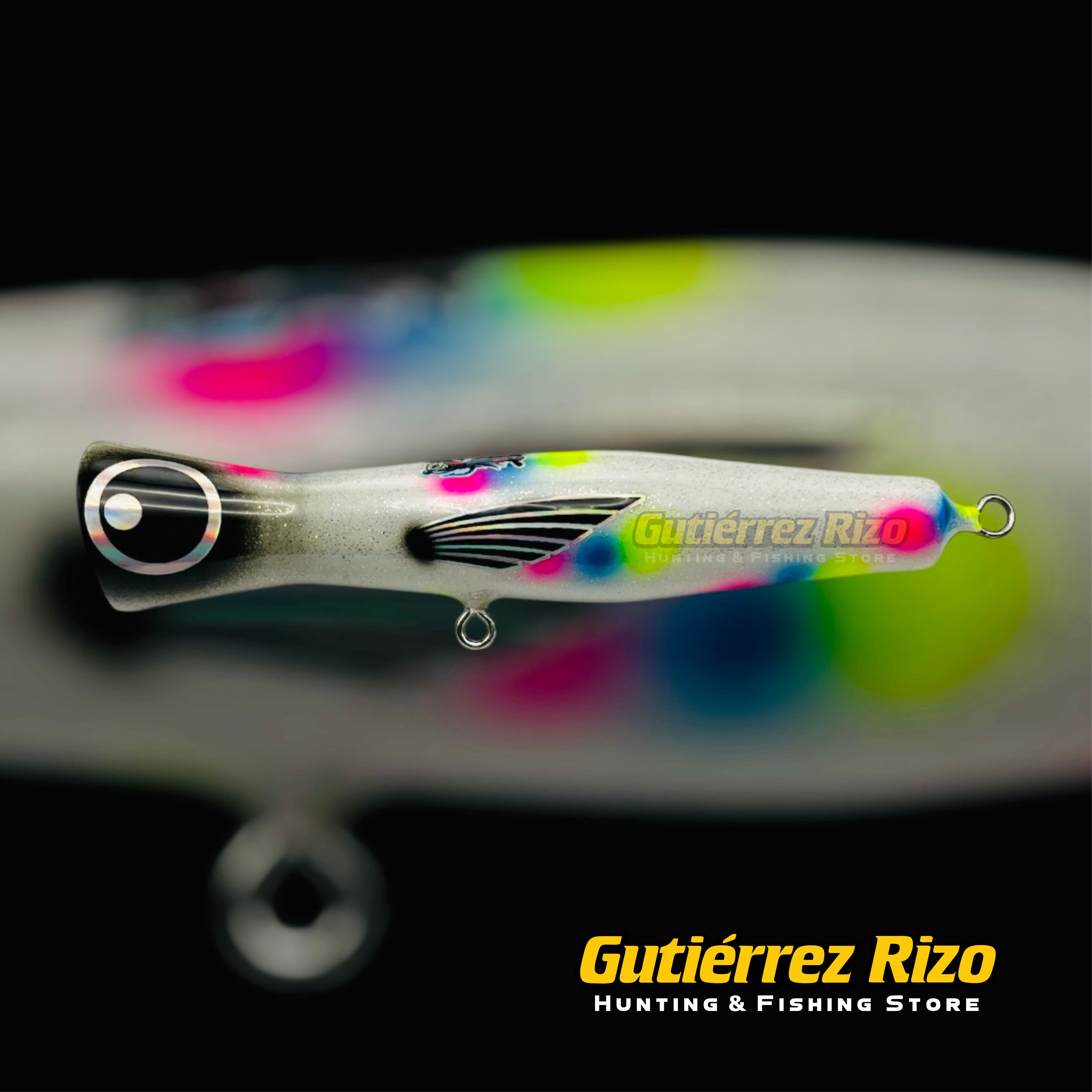 Señuelo Artesanal Chuky Lures Popper "TANKE"