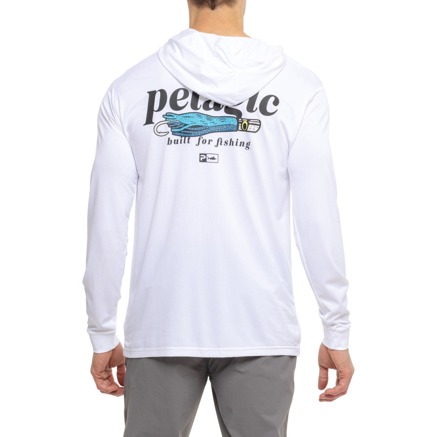Pelagic Aquatek Hooded Built for Trollin - White