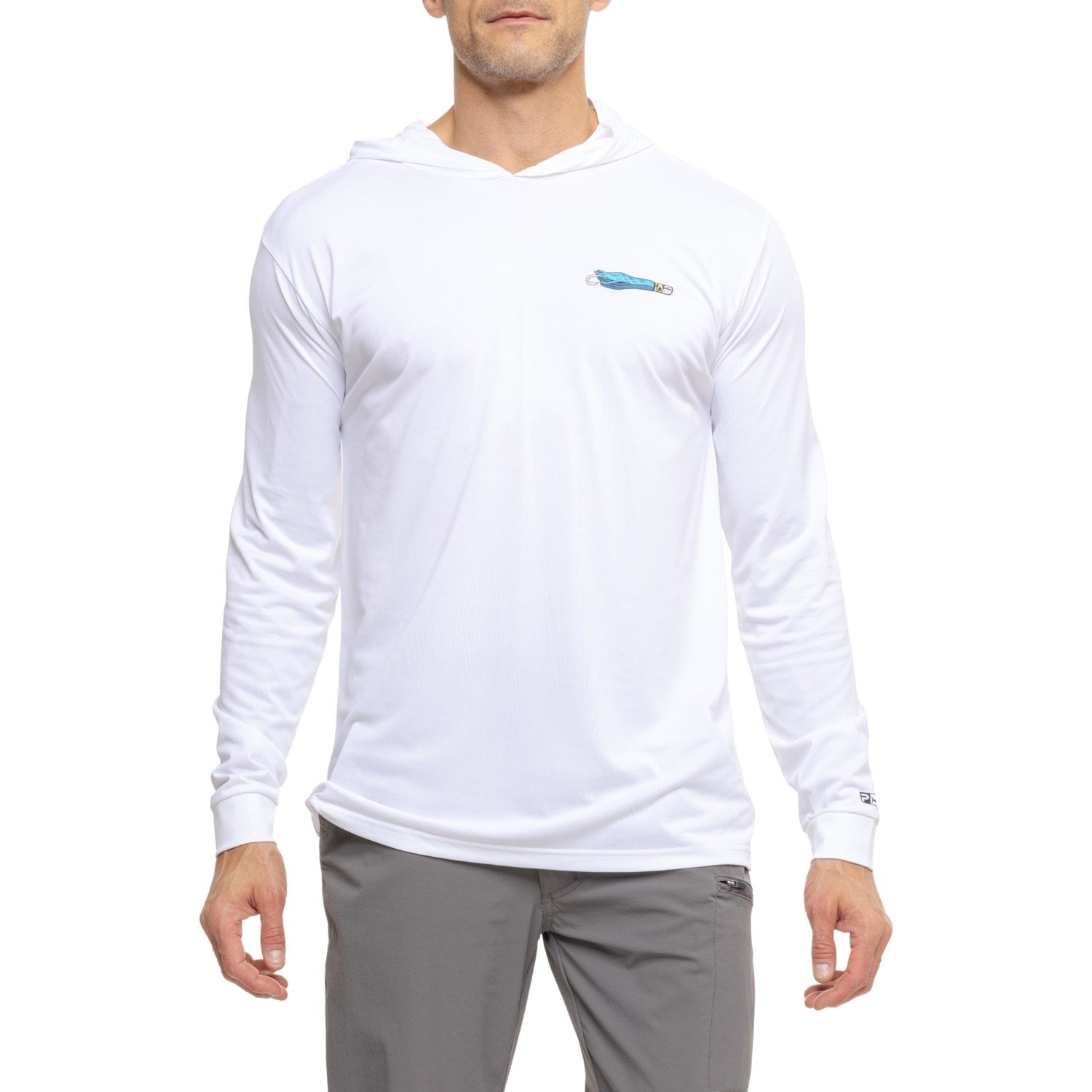 Pelagic Aquatek Hooded Built for Trollin - White