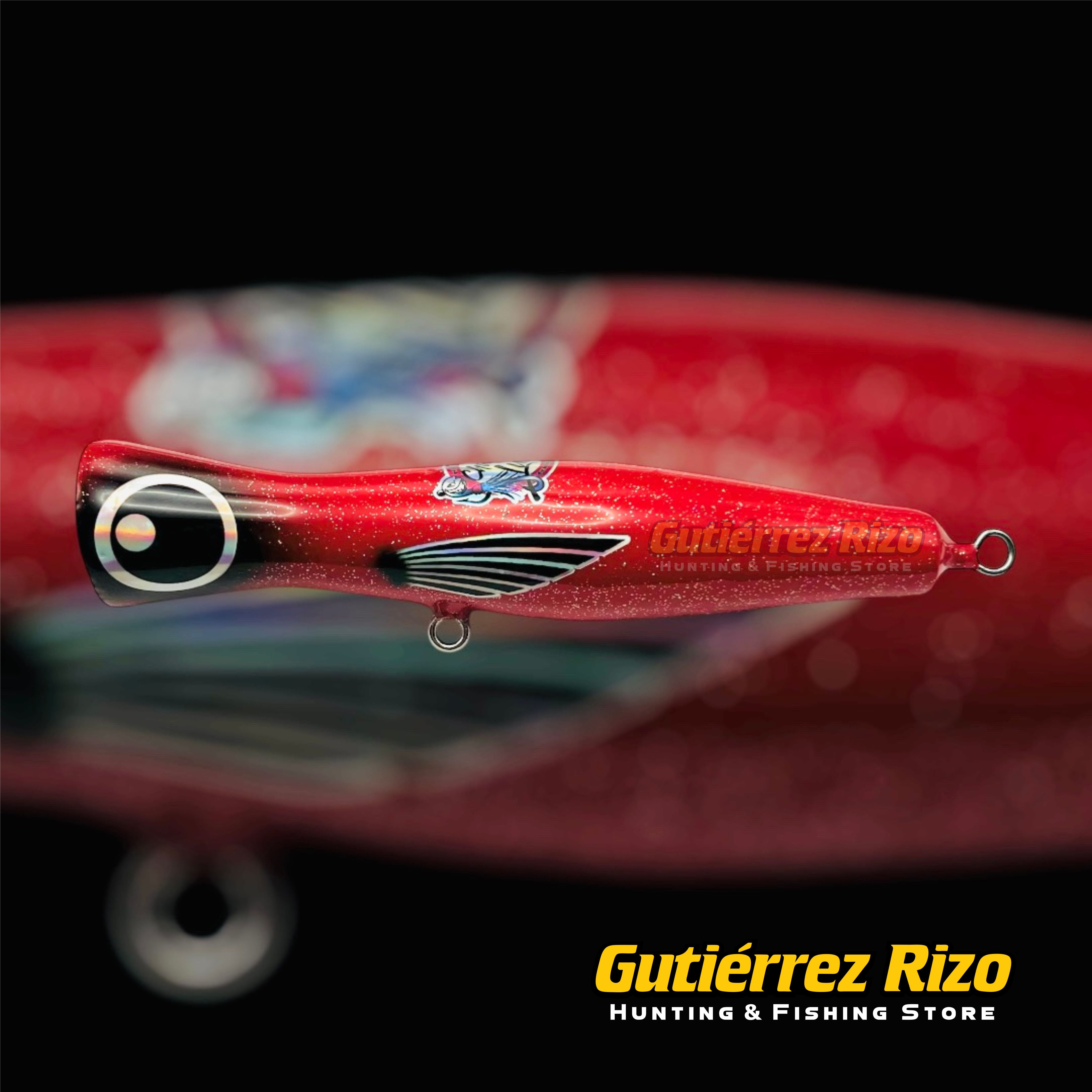 Señuelo Artesanal Chuky Lures Popper "TANKE"