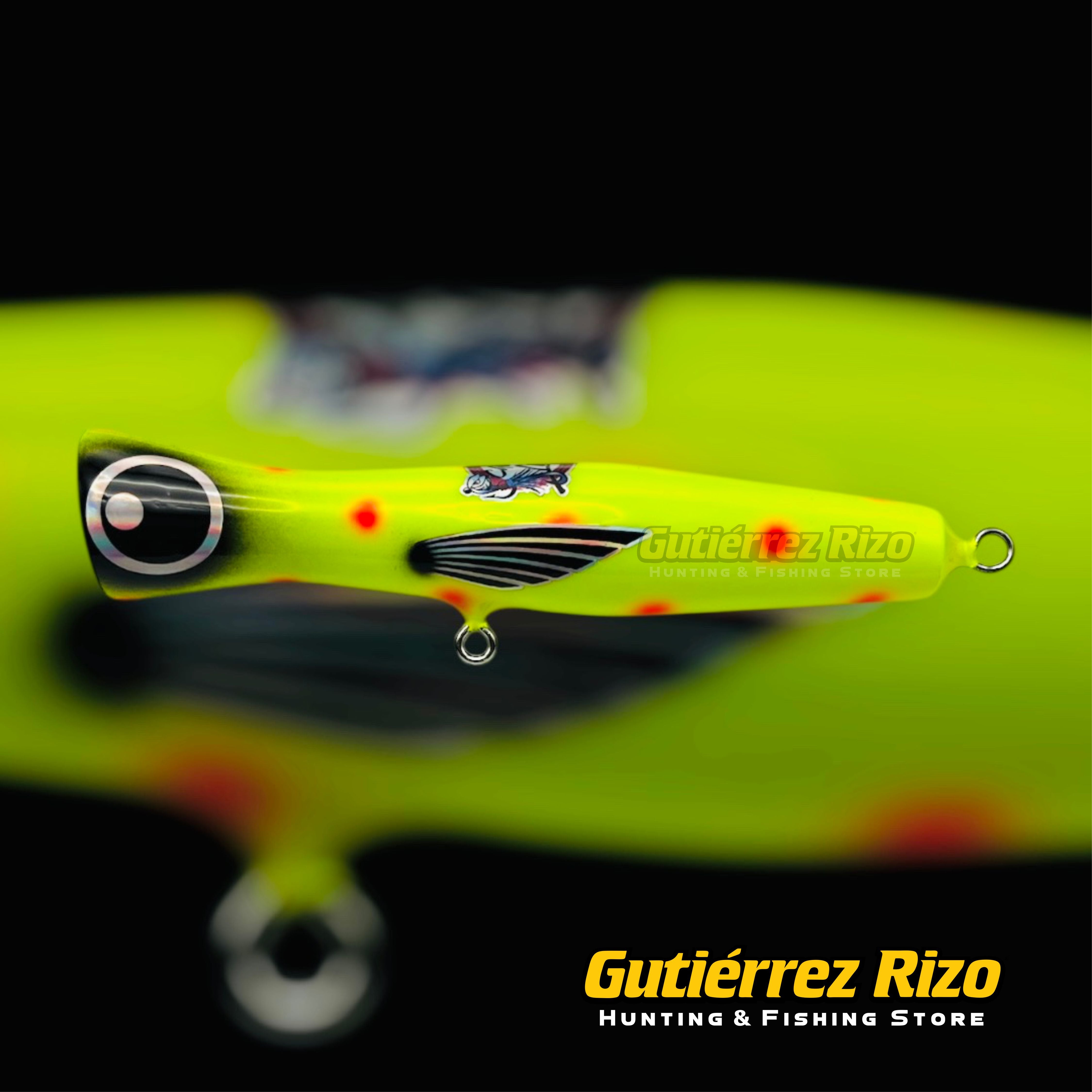 Señuelo Artesanal Chuky Lures Popper "TANKE"